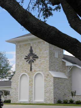 Exterior Cross - Spring Cypress Presbyterian Church