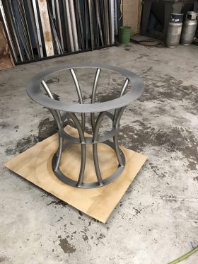 Stainless Steel Tube table base