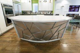 Kitchen island decoration