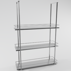 Stainless Steel Hanging Bar Shelves