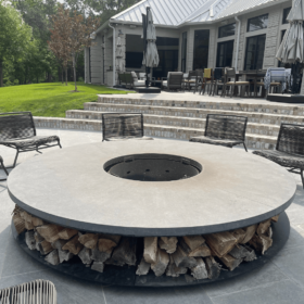 Custom 8 ft. Outdoor Fire Pit