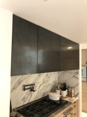 Blackened Steel Panels