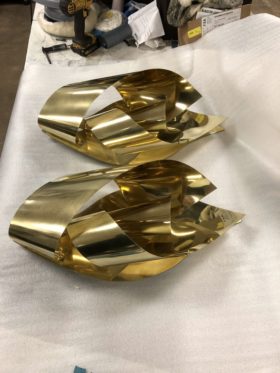 Custom Brass Sconces